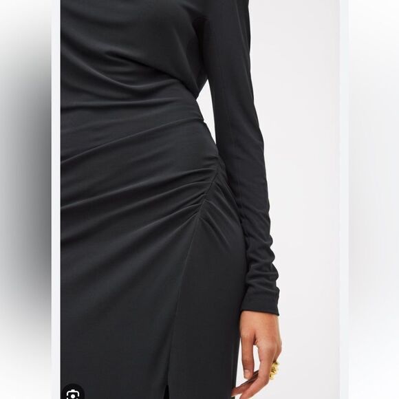 ZARA LIMITED‎ EDITION DRAPED DRESS GREY XS NWT - Picture 3 of 9